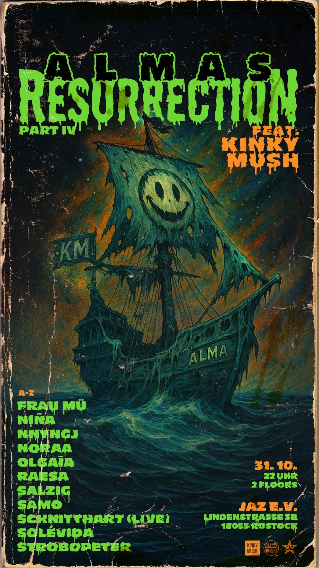 Almas Resurrection Halloween Party