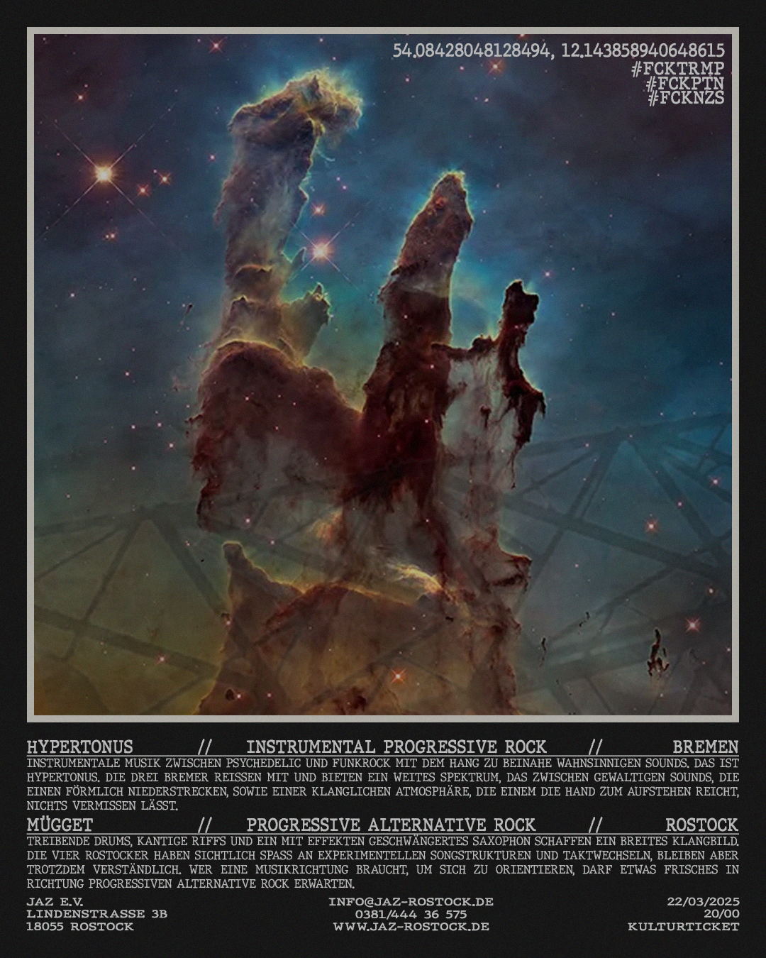 concert w/ HYPERTONUS & MÜGGET