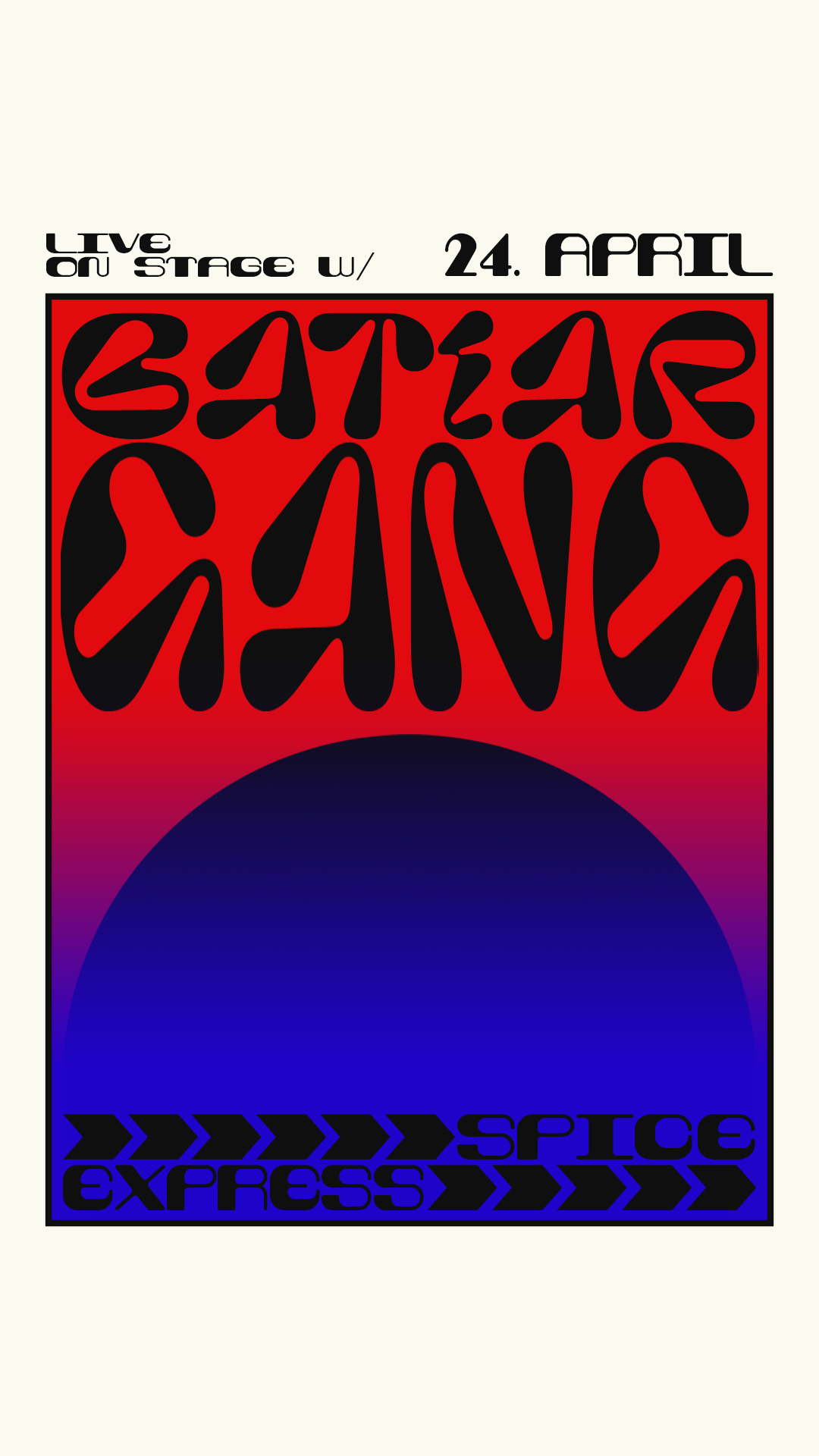 live on stage w/ Batiar Gang